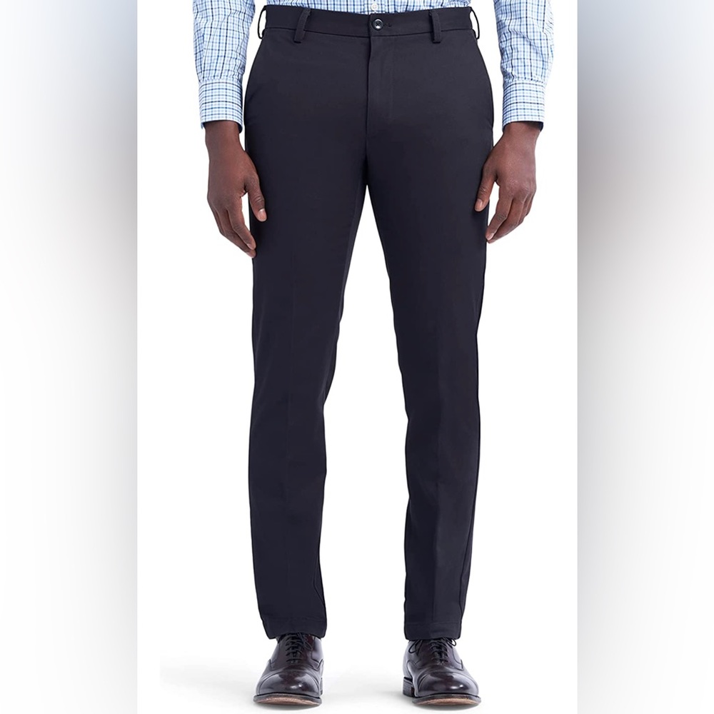 IZOD American Chino Flat Front Slim Fit men’s slacks